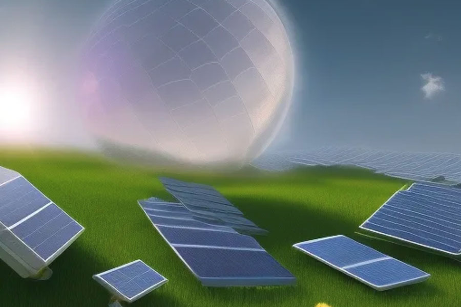Chat GPT image of solar panels
